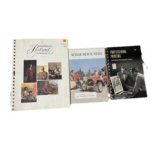 Vintage Kodak Photography Book Lot